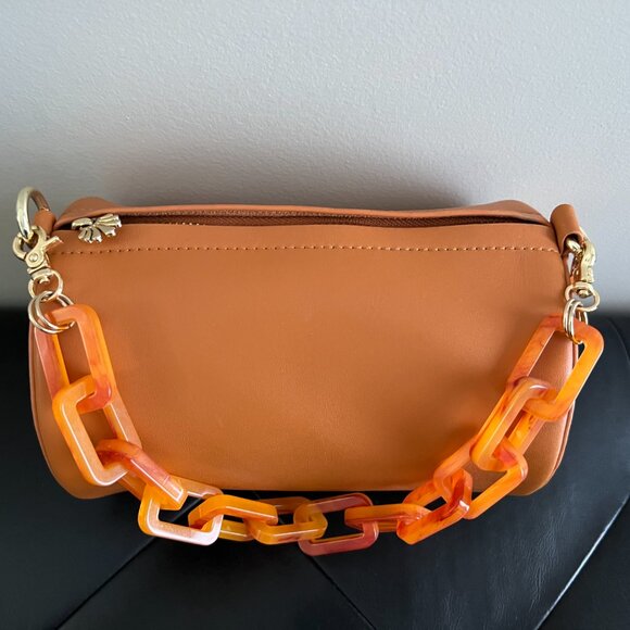 LELE SADOUGHI Barrel Bag w/ Chain Strap - Picture 2 of 8